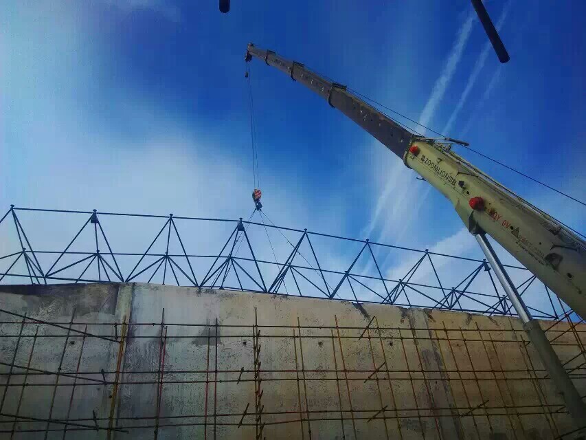 绍兴食堂网架结构工程